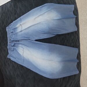 Zenana - Elastic waist lightweight pants